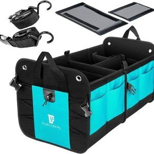 Premium Multi-Compartments Collapsible Portable Trunk Organizer
